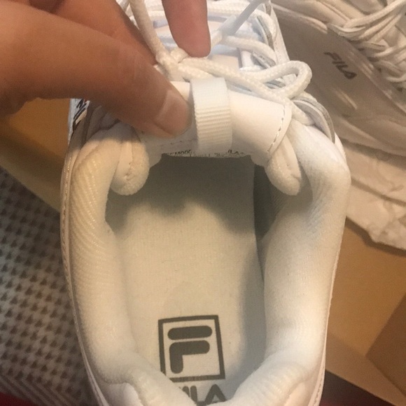 Fila white sneakers - Picture 4 of 6